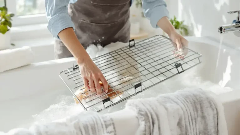 Deze badkamertip maakt uw ovenroosters in 30 minuten vlekkeloos, zonder te schrobben of agressieve schoonmaakmiddelen te gebruiken