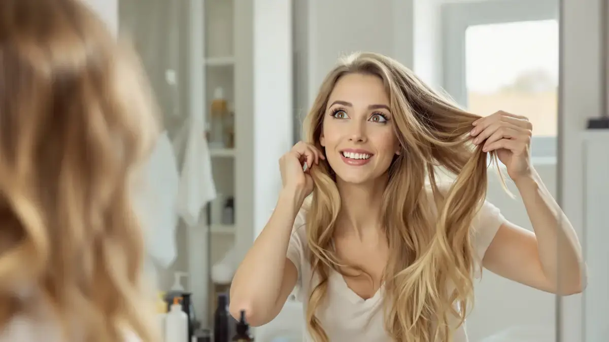 Experts benadrukken dat de overtuiging dat je haar gelijkmatig groeit onjuist is en je haarverzorgingsroutine kan verstoren.