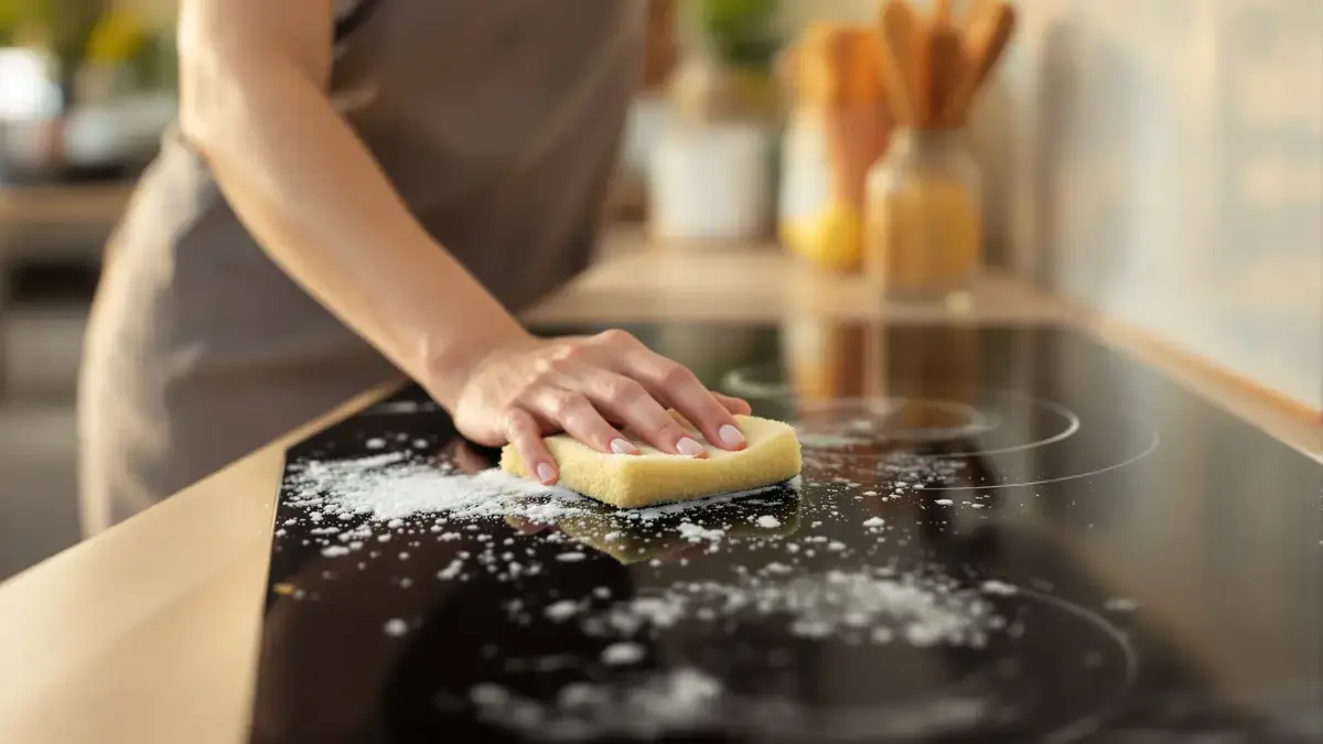 Gekraste vitrokeramische kookplaat: een over het hoofd gezien huismiddeltje kan het in 5 minuten repareren zonder iets te betalen