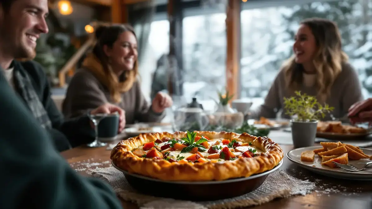 15 gemakkelijk te bereiden hartige wintertaarten om je gasten te verwennen zonder uren in de keuken te staan
