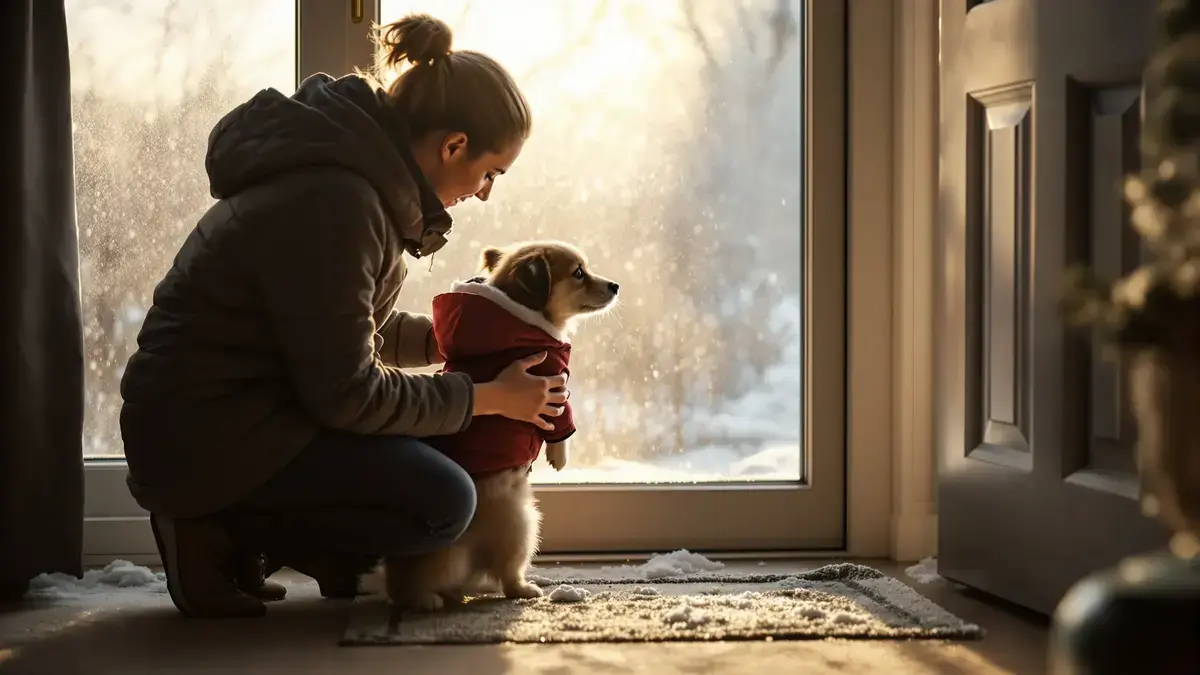 Je hond aankleden bij koud weer: wat ik ontdekte door mijn hond afgelopen winter te observeren