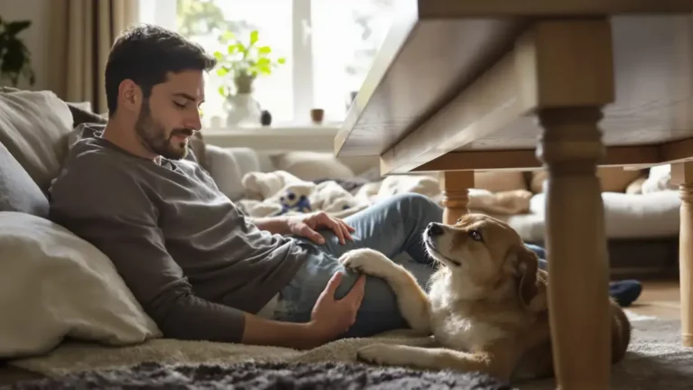 Hondendeskundigen onthullen waarom een hond die zijn poot uitsteekt niet zomaar wil spelen