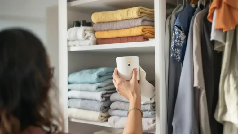 Een wc-rol kan uw kledingkast verfrissen: probeer deze vaak over het hoofd geziene tip