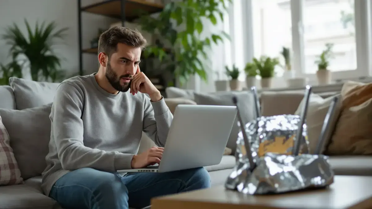 Wat gebeurt er als je je wifi-router in aluminiumfolie wikkelt: invloed op de internetkwaliteit