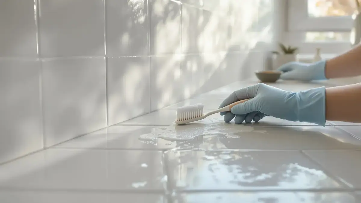 Zelfgemaakte mix van 4 ingrediënten: een snelle oplossing voor vaak verwaarloosde badkamervoegen