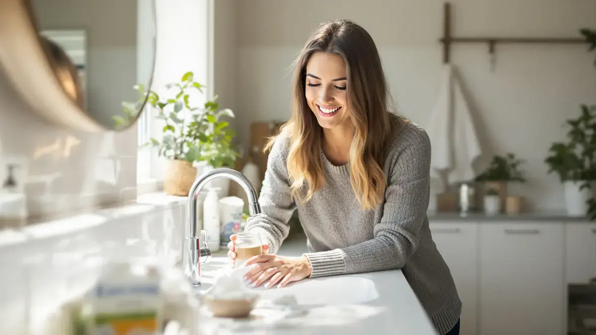 Deze zelfgemaakte schuurcrème laat gootsteen en badkamer moeiteloos glanzen een vaak onderschatte tip