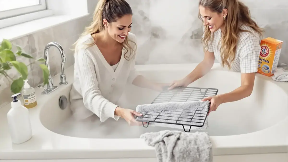 Deze onfeilbare methode om zwartgeblakerde ovenroosters schoon te maken onthult een veelvoorkomende fout die door velen wordt onderschat